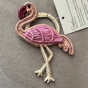 MERCEDES SALAZAR
FLAMINGO'S PARTY NAPKIN RING from HIVE NWT